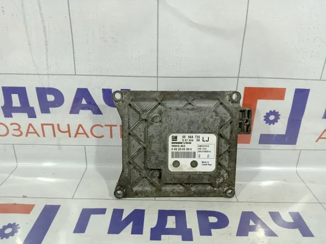 Блок управления двигателем Opel Astra 55568735