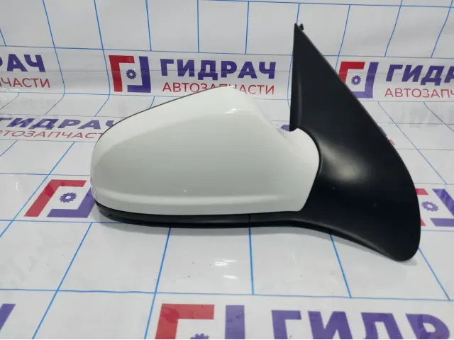 Зеркало правое электрическое Opel Astra (H) 1428394. Без зеркального элемента.5 контактов.