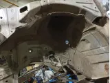 Лонжерон передний левый Opel Astra H .