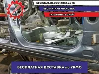 Порог со стойкой правый Opel Astra H . Вмятины.