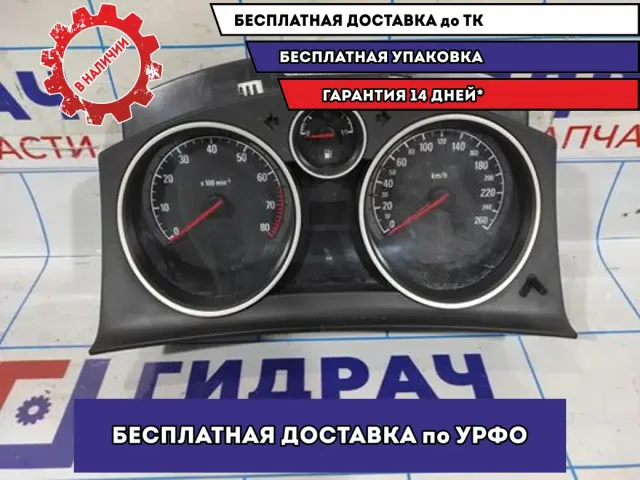 Панель приборов Opel Astra H 13243039.