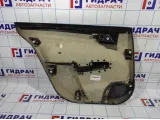 Обшивка двери задней правой Opel Astra H 13224592. Дефекты.