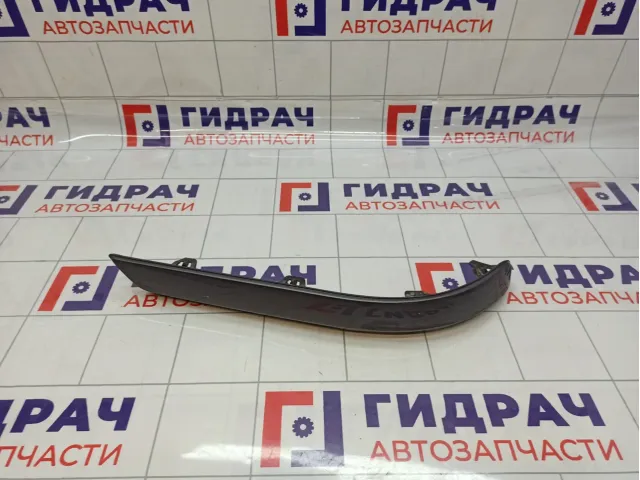 Молдинг заднего бампера левый Opel Astra H 13138162