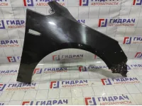 Крыло переднее правое Opel Astra (J) 1100001. С кронштейном. Мелкие царапины ЛКП.