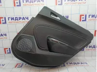 Обшивка двери задней правой Opel Astra (J) 13258736. Царапины.