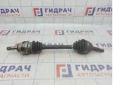 Привод передний левый Opel Astra (J) 374486. Дефект пыльника.