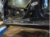 Порог со стойкой левый Opel Astra (J) . Вмятина.