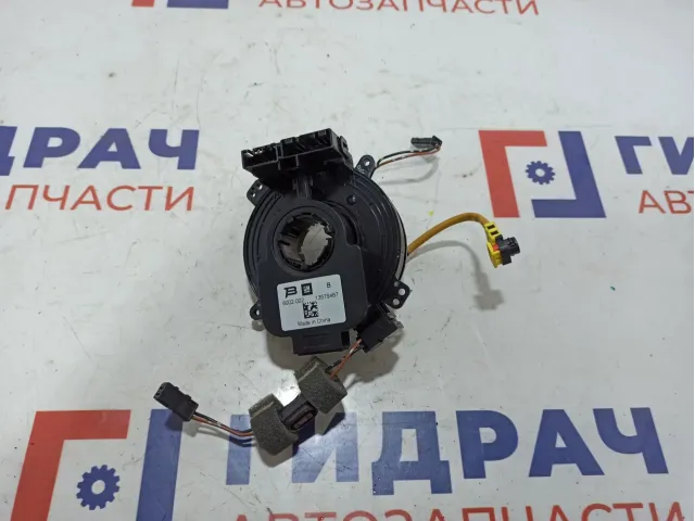 Механизм подрулевой для SRS (ленточный) Opel Astra (J) 13335486. С датчиком угла поворота руля.