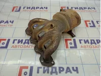 Коллектор выпускной Opel Astra (J) 850354. С катализатором.