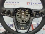Рулевое колесо Opel Astra J 913444. Мультируль. Потертость.