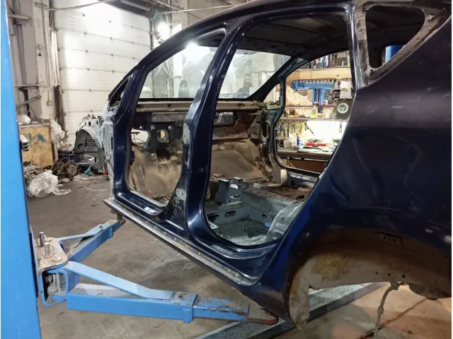 Порог со стойкой левый Opel Astra (J)