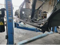 Порог со стойкой левый Opel Astra (J) . Коррозия.