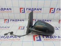 Зеркало левое электрическое Opel Astra (J) 1428455. 5 контактов. Царапины ЛКП.
