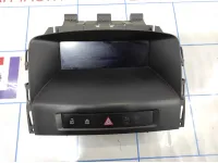 Дисплей информационный Opel Astra (J) 13267984. С накладкой и блоком кнопок.