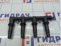 Рампа (кассета) катушек зажигания Opel Astra (J) 55584404. Аналог.