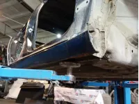 Порог со стойкой правый Opel Insignia