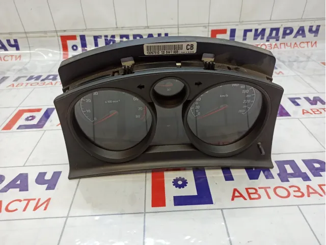Панель приборов Opel Zafira 13267510