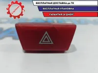 Кнопка аварийной сигнализации Peugeot 107 6554KW. Трещины.