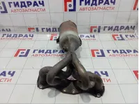 Коллектор выпускной с катализатором Peugeot 2008 0341N7