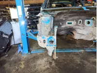 Лонжерон передний правый Peugeot 207