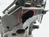 Кулиса КПП Peugeot 308 2400LQ. Дефект хрома, дефект корпуса.