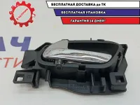 Ручка двери внутренняя левая Peugeot 308 9143Q1. Хром.