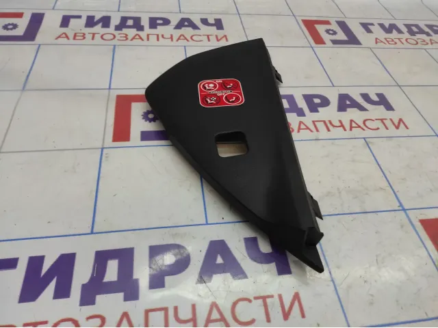 Накладка на торпедо правая Peugeot 308 (T7) 9655989477.