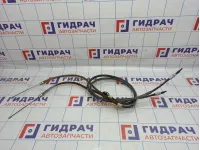 Трос стояночного тормоза Peugeot 308 (T7) 9659391180. Комплект.