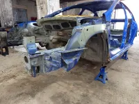 Лонжерон передний левый Peugeot 407