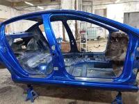 Порог со стойкой правый Peugeot 407