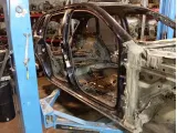 Порог со стойкой правый Porsche Cayenne (9PA)