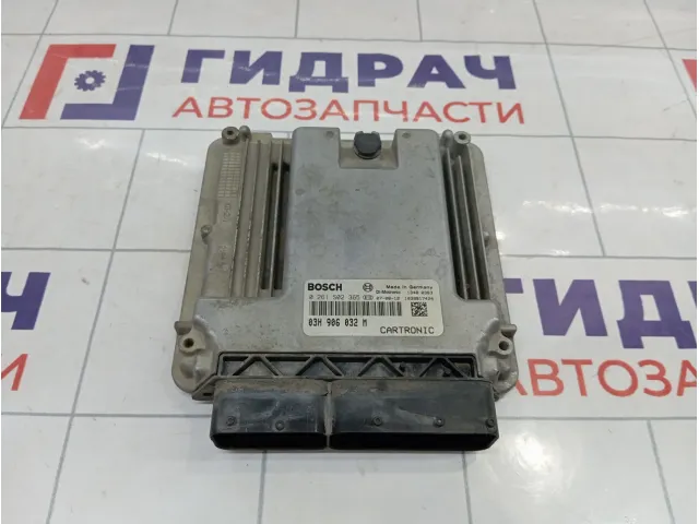 Блок управления двигателем Porsche Cayenne (9PA) 03H906032M