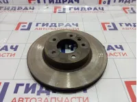 Диск тормозной передний вентилируемый левый Porsche Cayenne (9PA) 95535140141