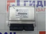 Блок управления подвеской пневмоподвеской Porsche Cayenne 7L0907553G