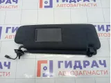Козырек солнцезащитный цвет атласный черный, алькантара правый Porsche Cayenne 7L5857552