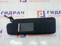 Козырек солнцезащитный цвет атласный черный, алькантара левый Porsche Cayenne 7L5857551