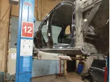 Порог со стойкой правый Porsche Cayenne