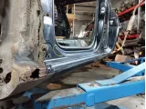 Порог со стойкой левый Porsche Cayenne (9PA)