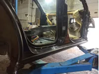 Порог со стойкой правый Porsche Cayenne (9PA)