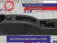 Накладка декоративная консоли средняя Renault Logan 2 Stepway 363152783R. С гнездом прикуривателя.