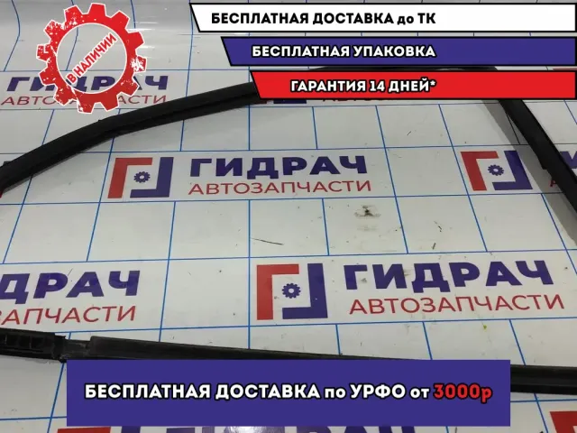 Уплотнитель стекла двери задний левый Renault Logan 2 Stepway 823314662R.