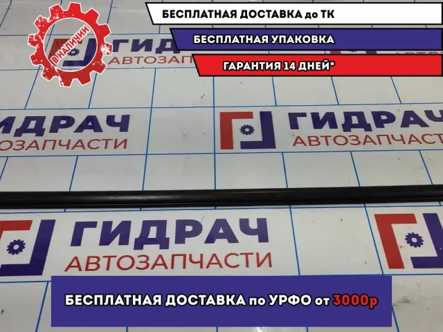 Накладка (наружная) стекла переднего правого Renault Logan 2 Stepway 808206884R.