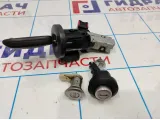 Замок зажигания со вставками Renault Logan 2 Stepway 487004438R. Комплект.