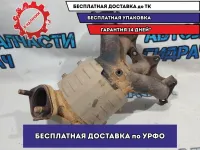 Коллектор выпускной Kia Rio 3 285102BWA0. Без катализатора, с пламя гасителем.