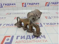 Коллектор выпускной Ravon R2 25188368. С катализатором.