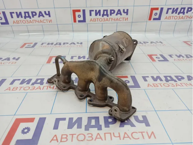 Коллектор выпускной Ravon R2 25188368. С катализатором.