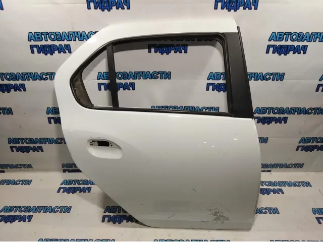 Дверь задняя правая Renault Logan 2 821002038R. С механическим стеклоподъемником.