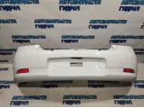 Бампер задний Renault Logan 2 850220639R. Царапины, сломан отражатель, порвано крепление.