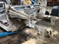 Лонжерон передний правый Renault Logan 2.