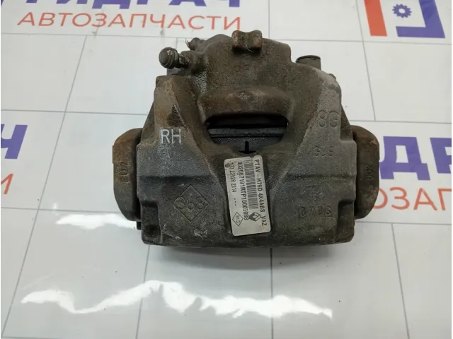 Суппорт тормозной передний правый Renault Duster 410018218R
